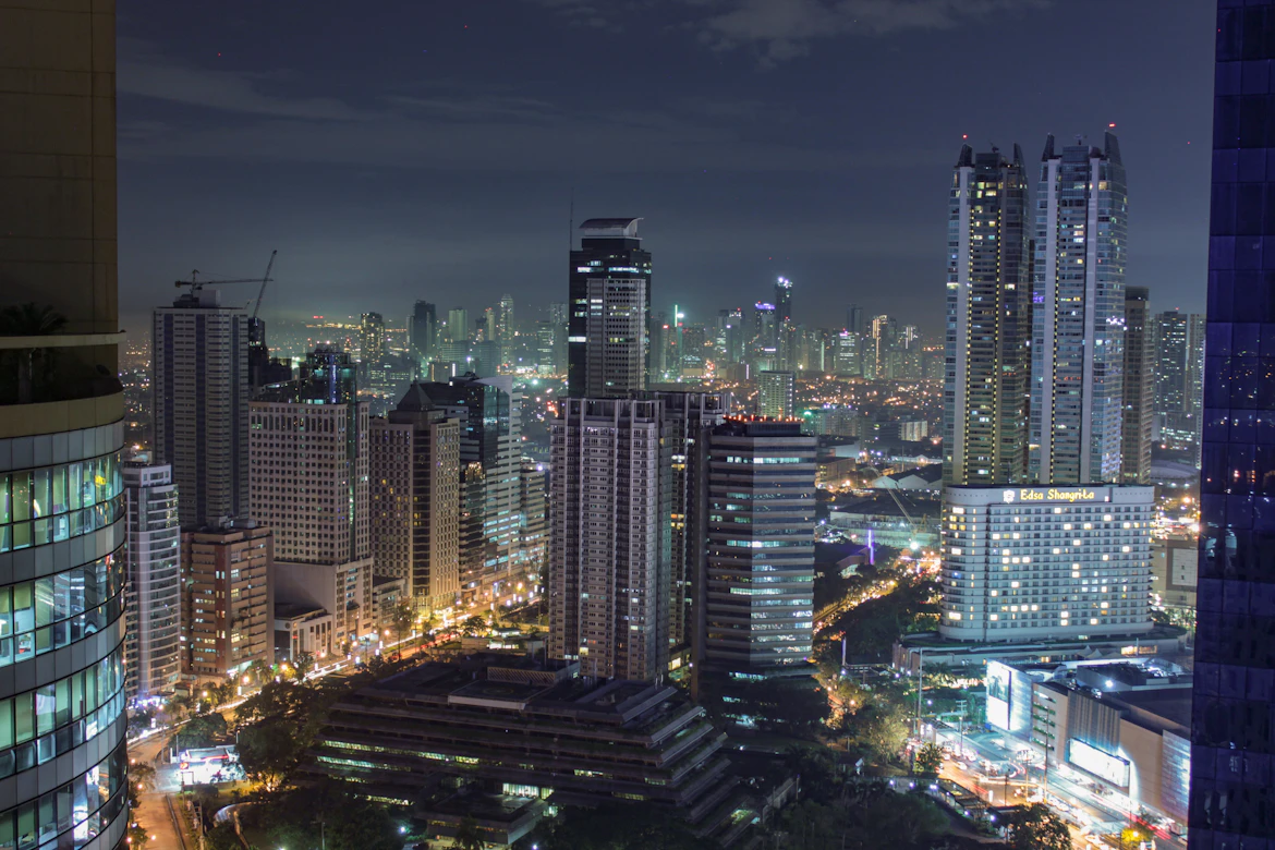Manila City Skyline