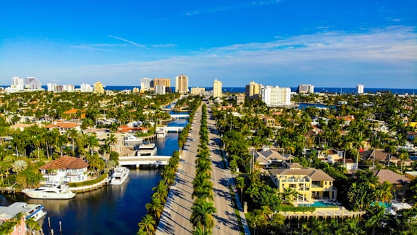 aerial view of city buildings during daytime