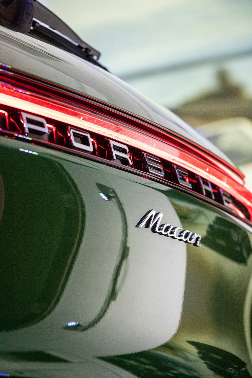 white and red car in close up photography