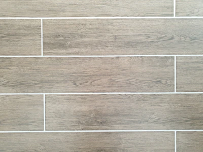 Wood grain pattern with white grout lines