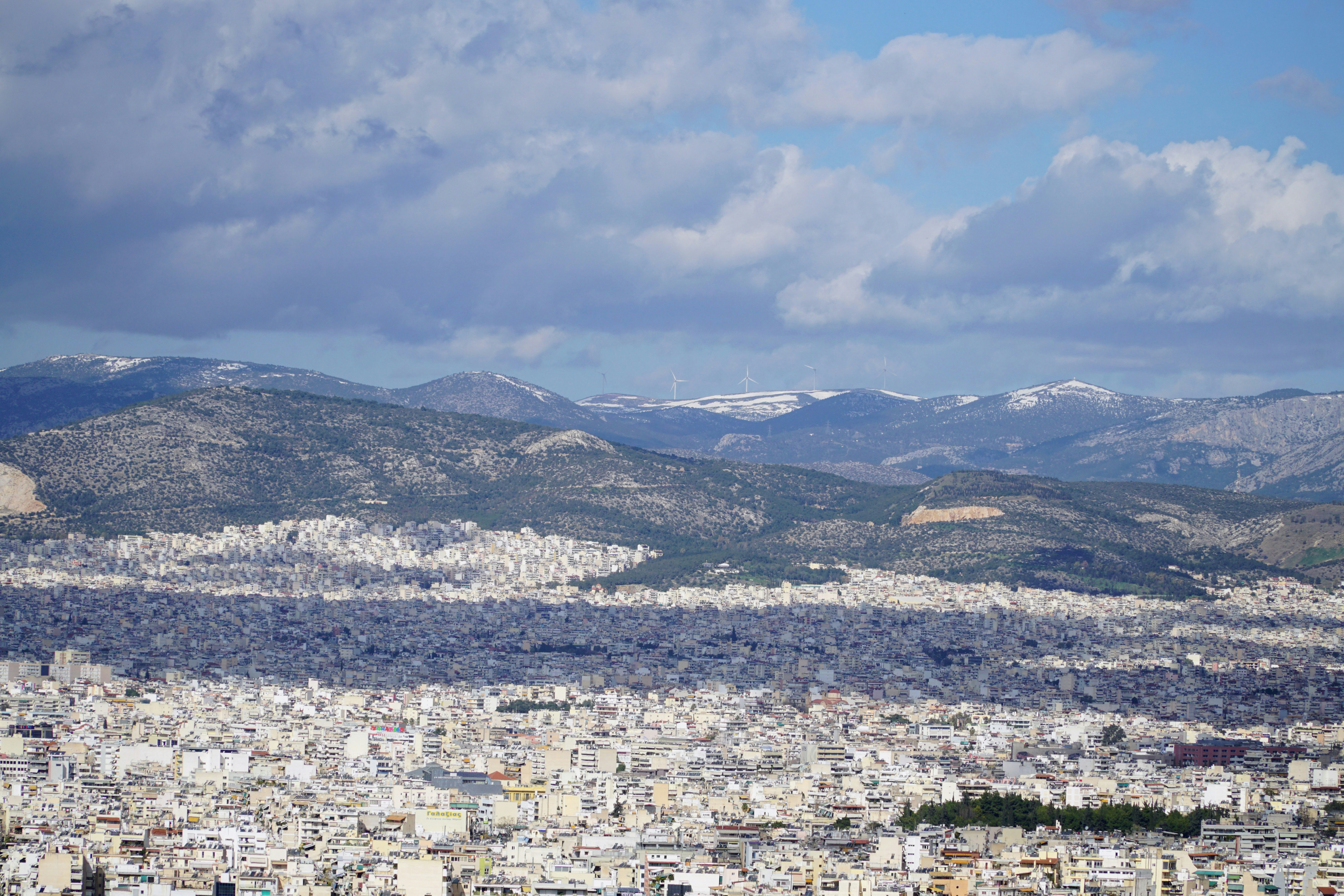 aerial view of city during daytime