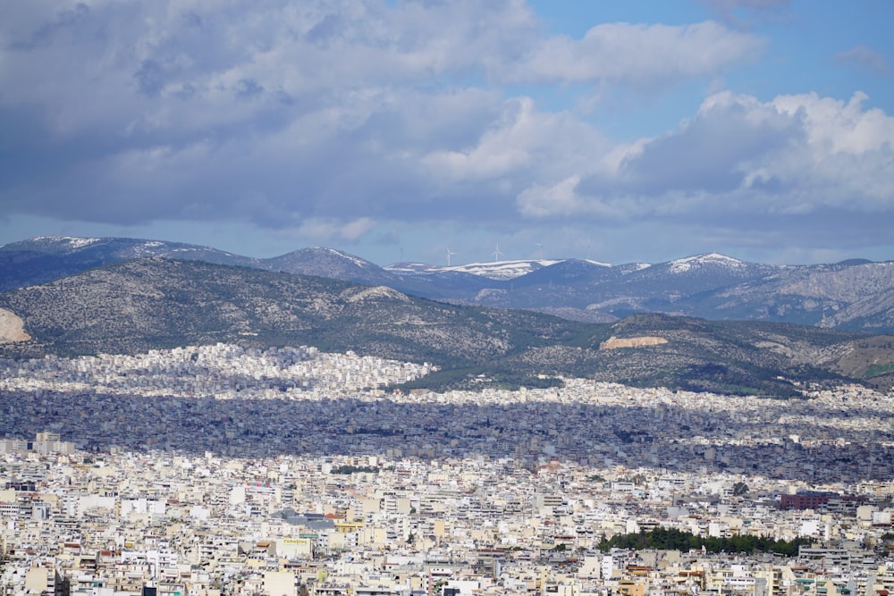 aerial view of city during daytime