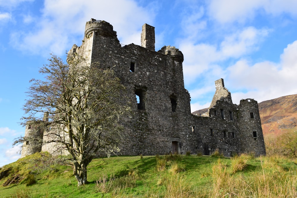 gray concrete castle under blue sky during daytime