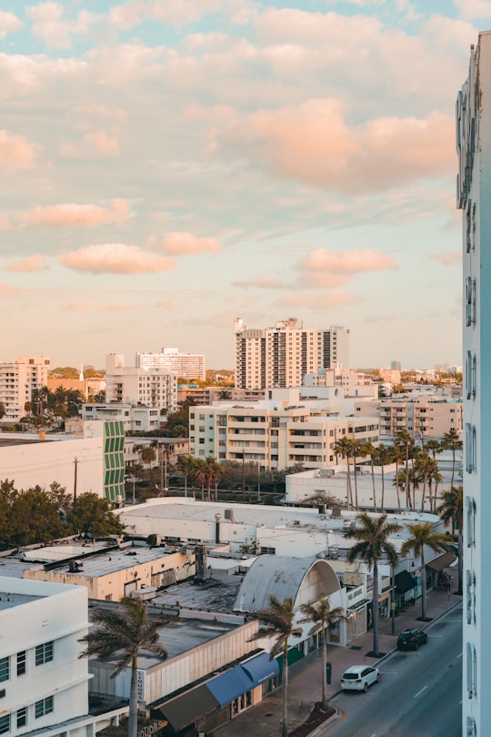 city buildings under white clouds during daytime in Miami Beach United States