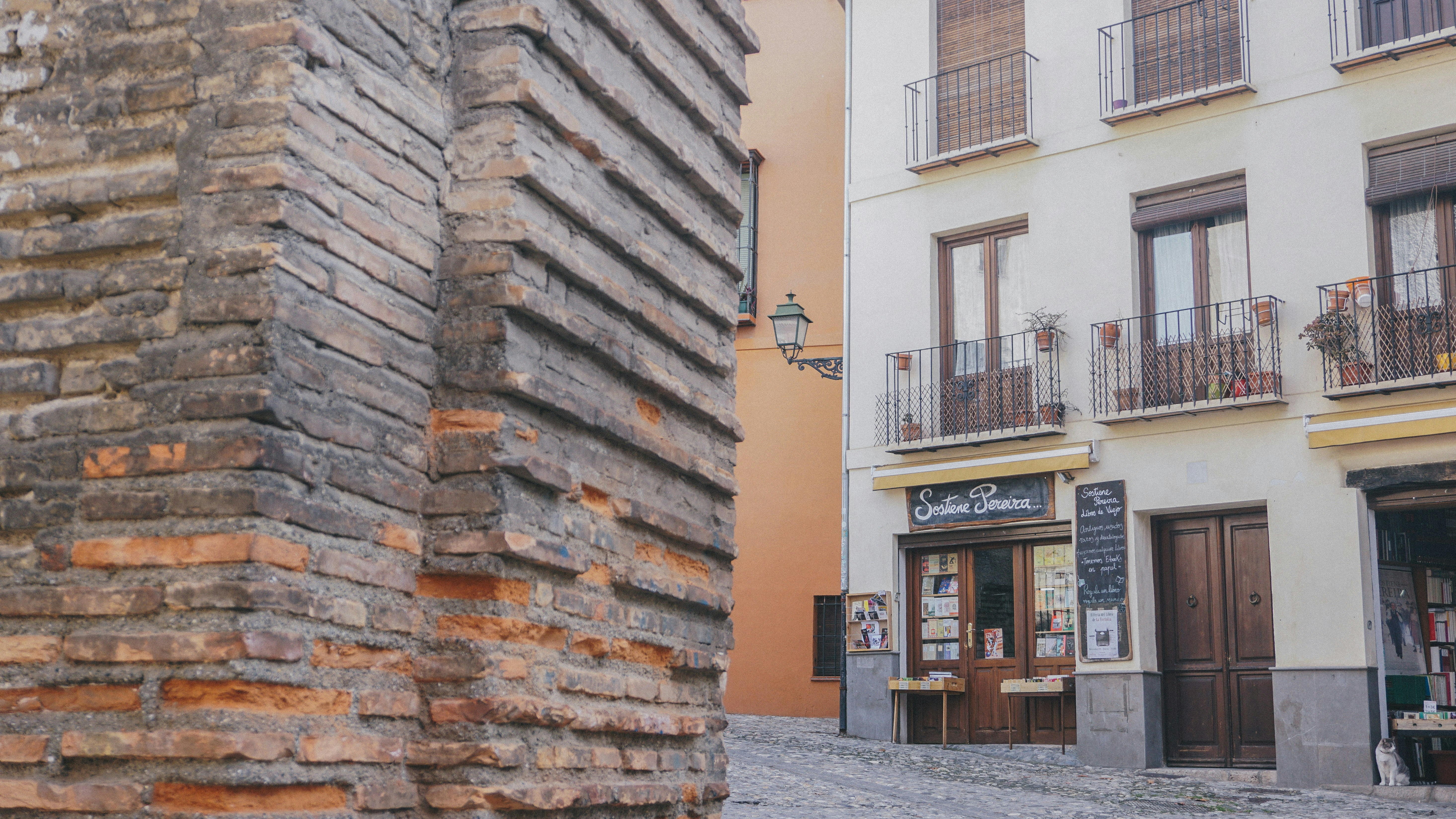 brown brick building during daytime