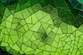 green and black square pattern