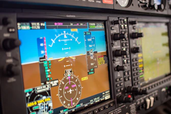 black flat screen computer monitor