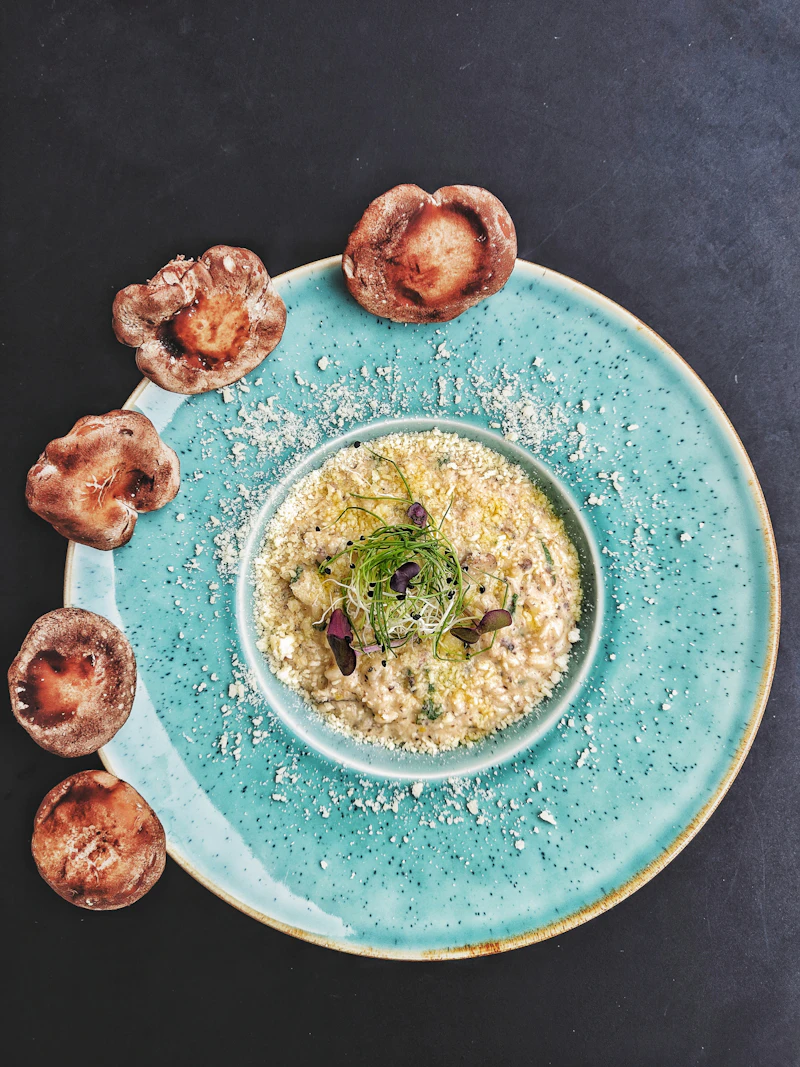 Risotto Cremoso de Boletus y Parmesano
