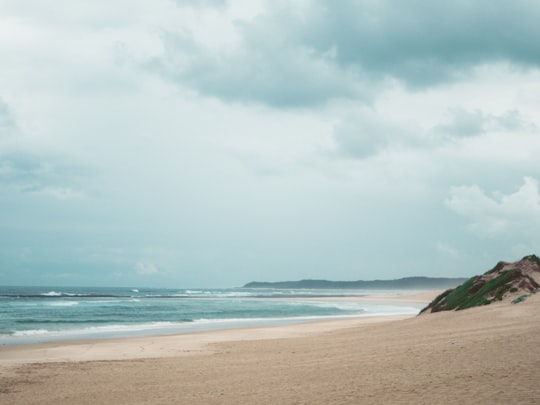 blue sea under white clouds during daytime in Port Elizabeth South Africa