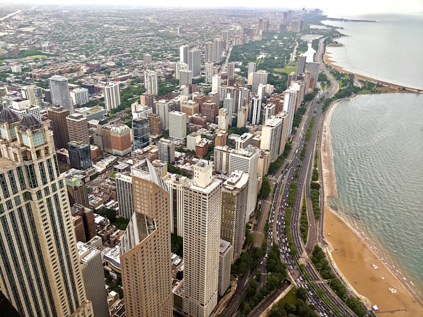 Aerial view of Miami skyline symbolizing airedots corp’s local service reach.