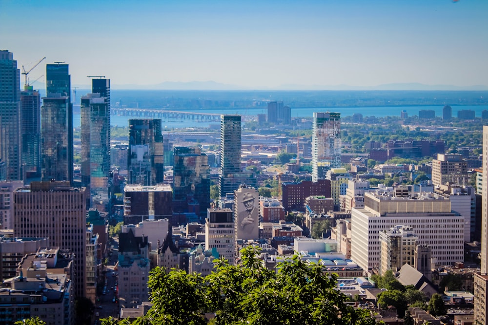 aerial view of city buildings during daytime