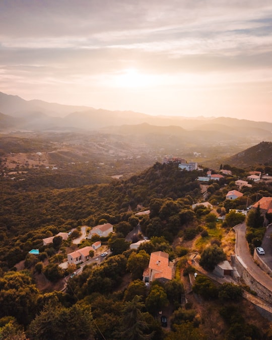 aerial view of city during daytime in Corse France