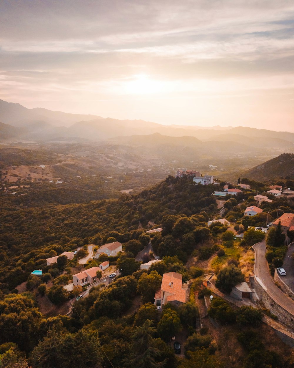 aerial view of city during daytime