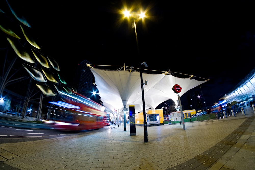 time lapse photography of cars on road during night time