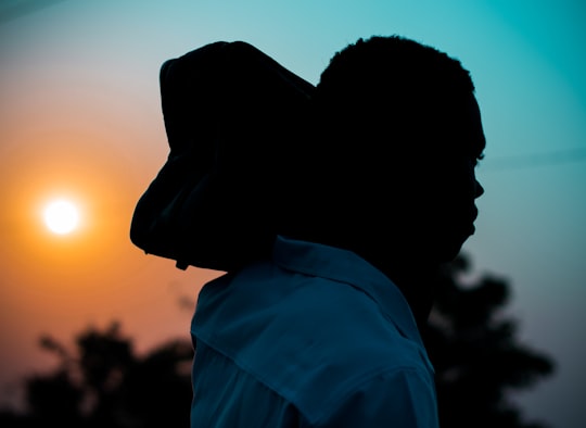 man in white collared shirt in Accra Metropolis Ghana