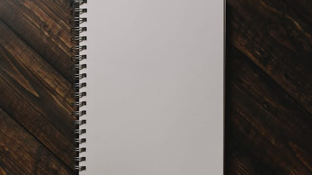 Blank paper