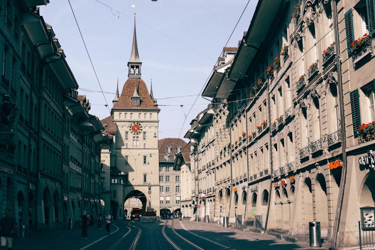 Berner Altstadt mit Arkaden