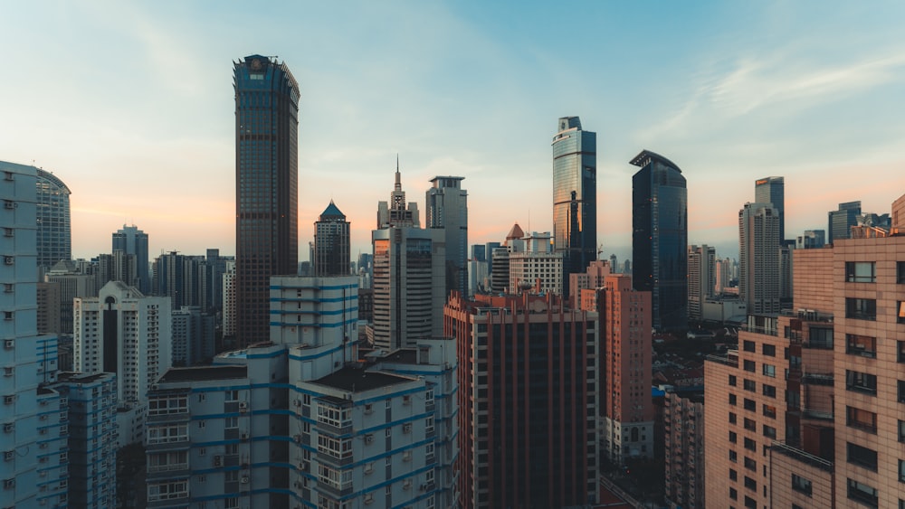 high rise buildings during daytime