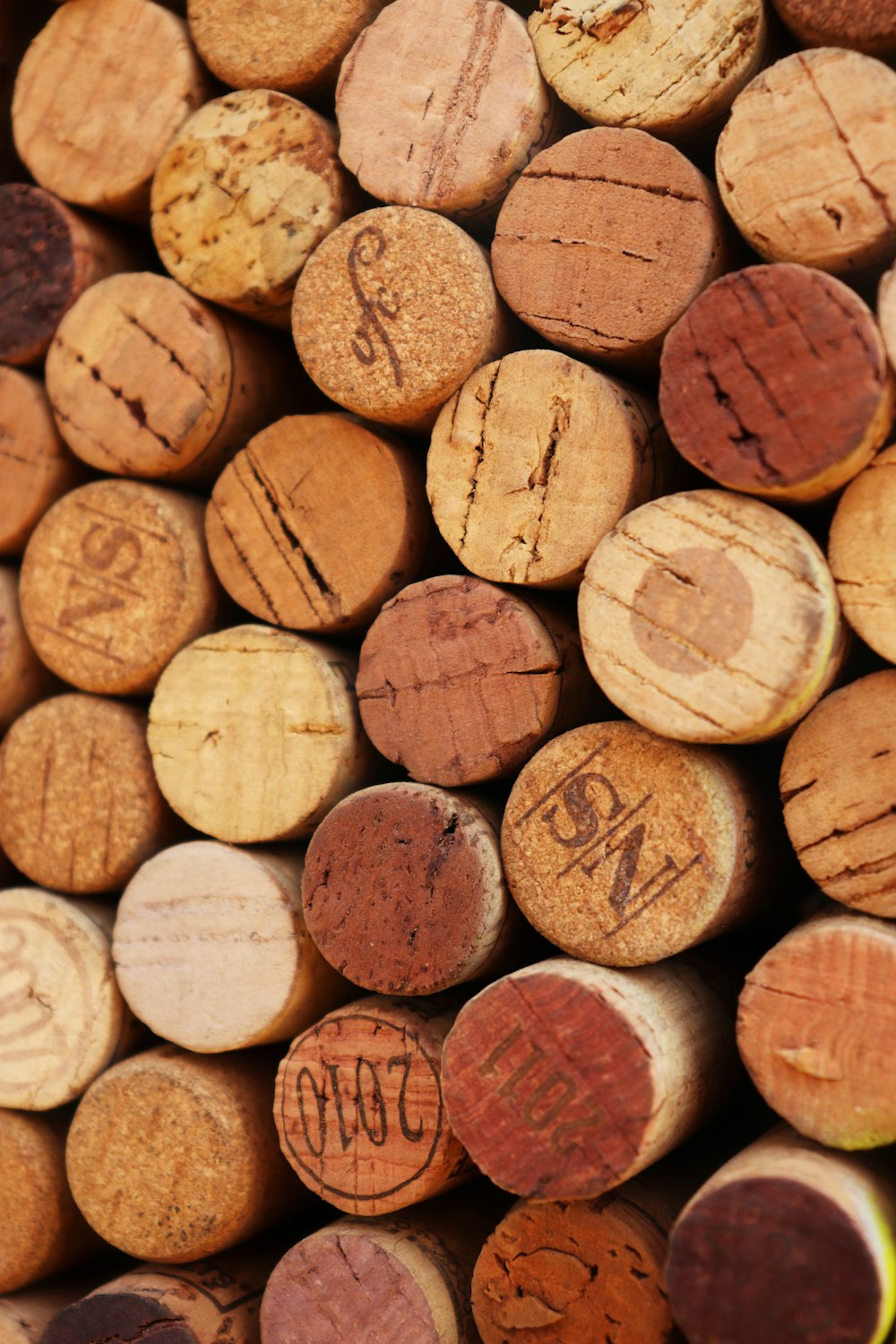 brown wooden round boards with kanji text