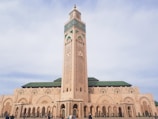 Casablanca Mosque under blue sky during daytime