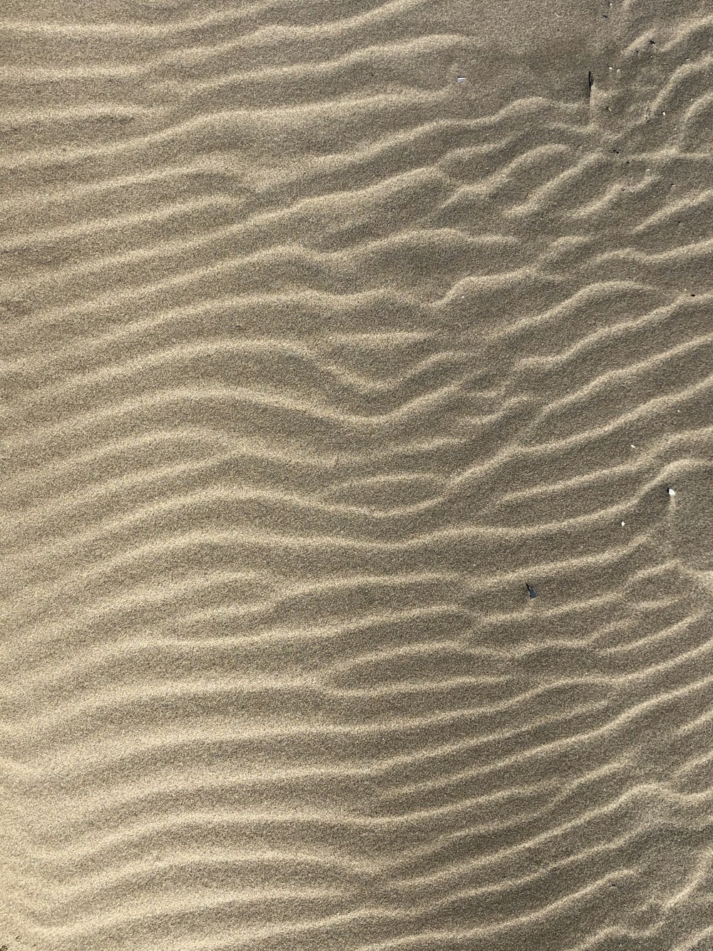 brauner Sand mit Schatten der Person