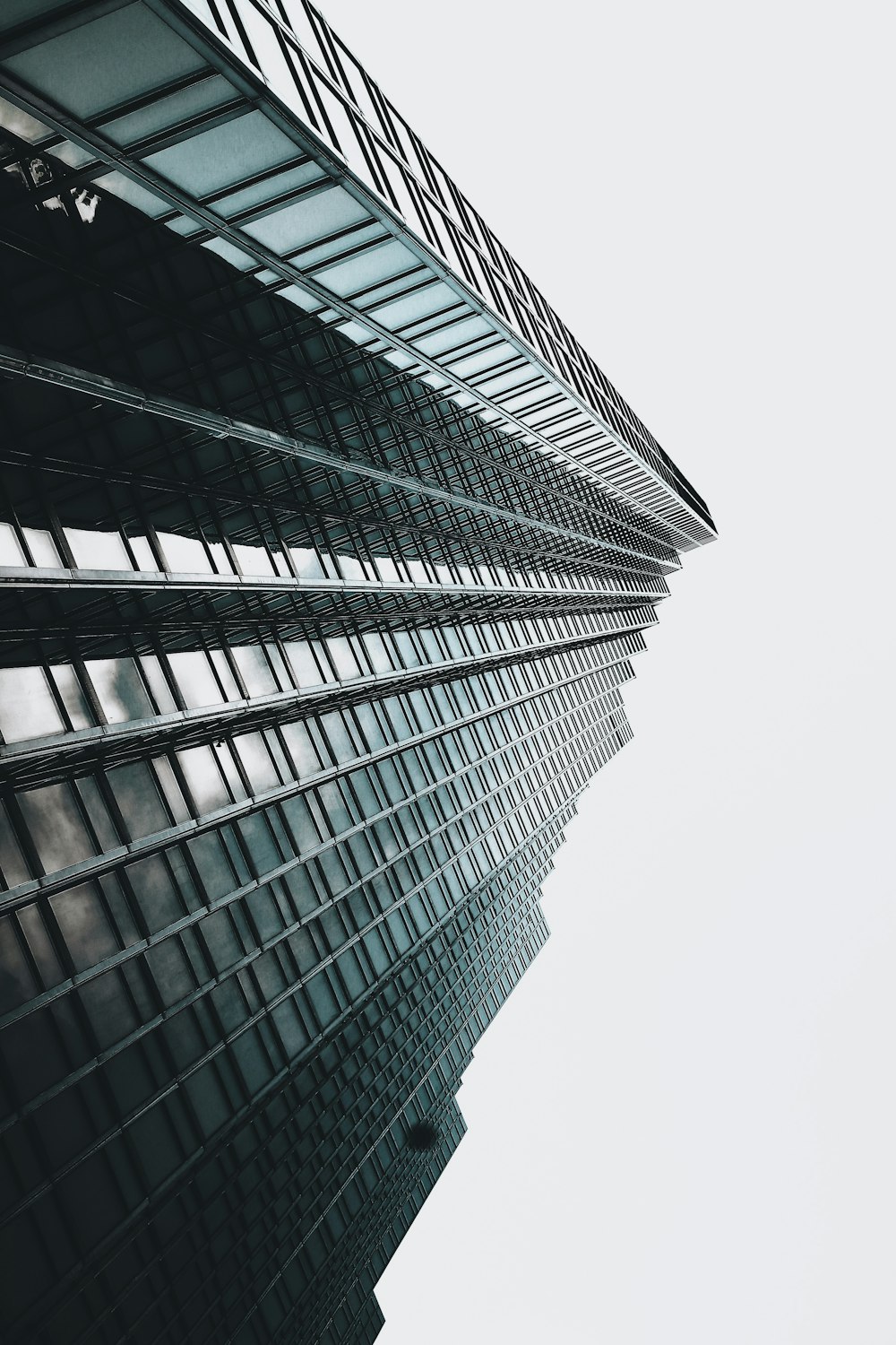 low angle photography of high rise building