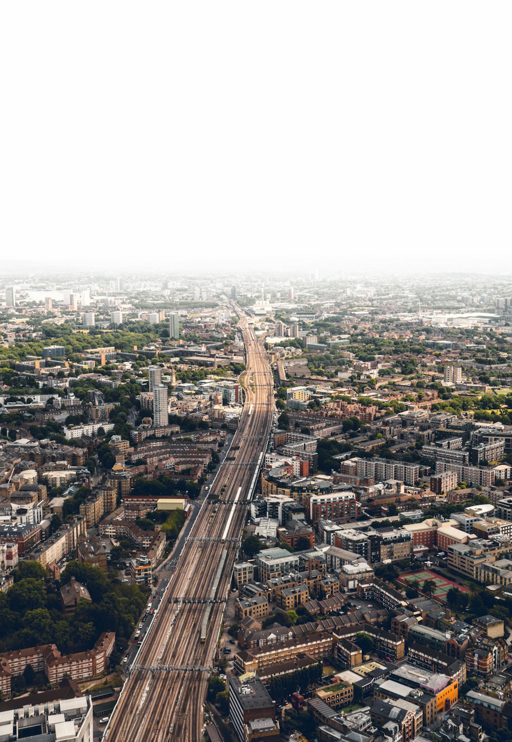 aerial view of city buildings during daytime