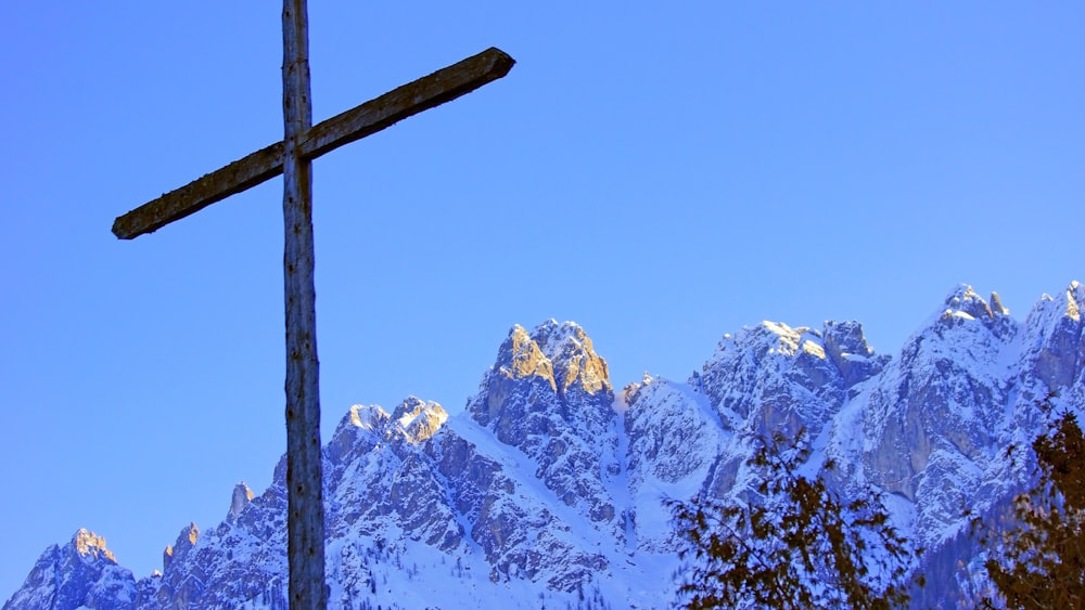 snow covered mountain under blue sky during daytime