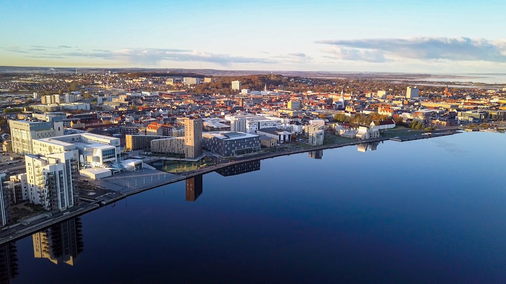 aerial view of city buildings during daytime