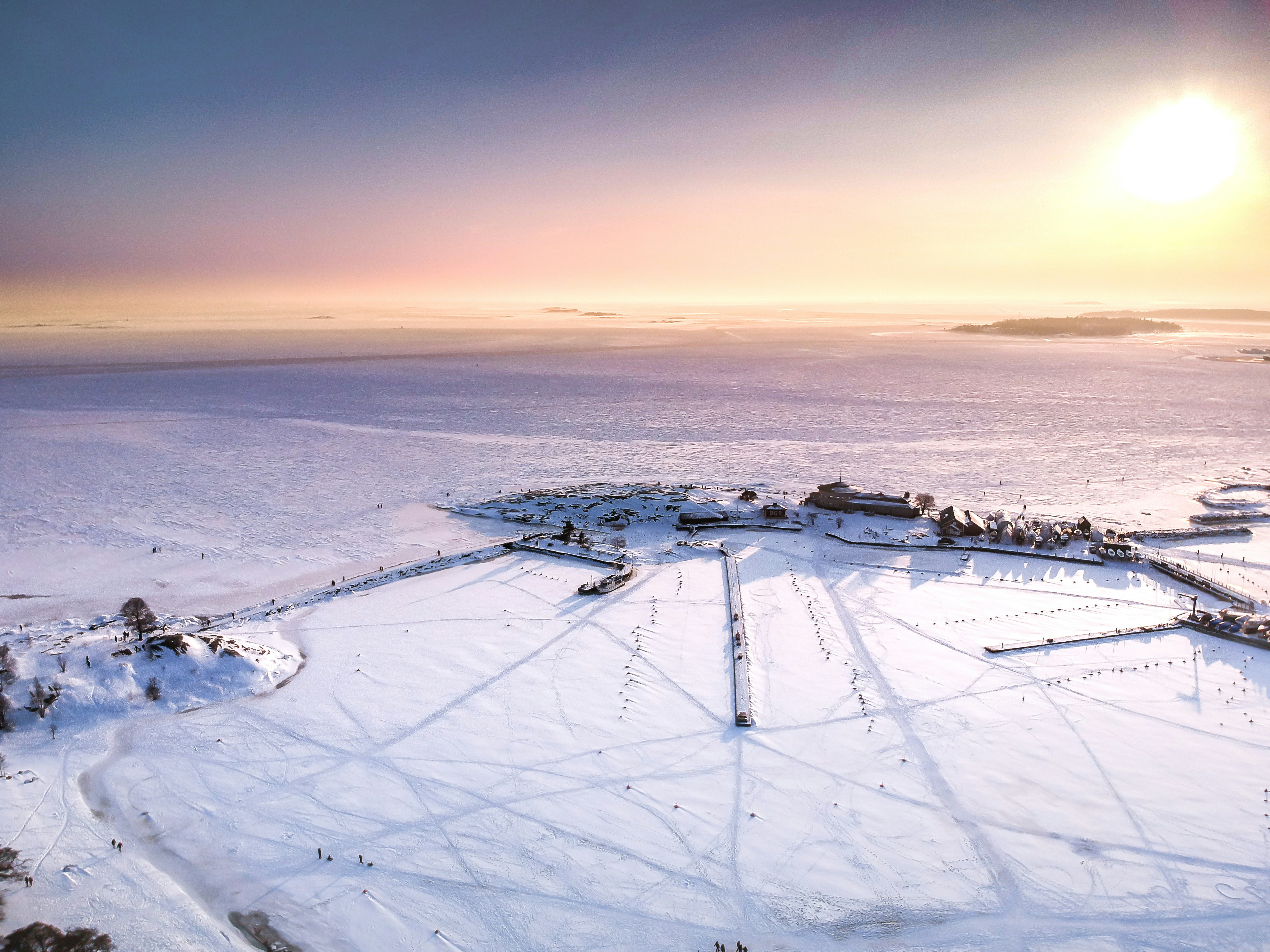 white and black ship on sea during daytime