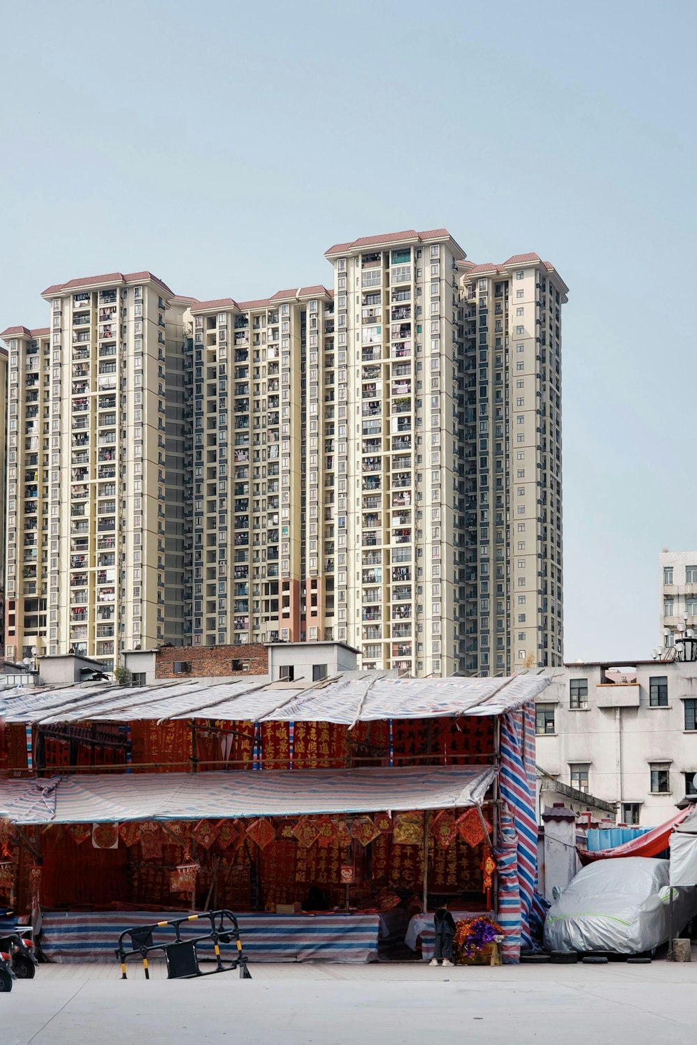 red and white concrete building during daytime