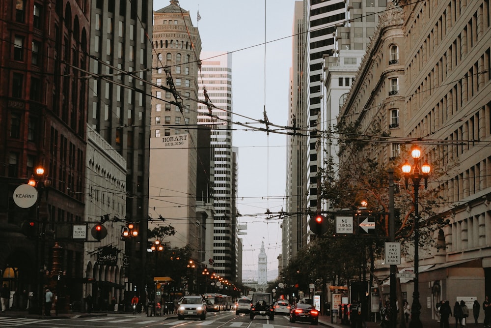 cars on road in city during daytime