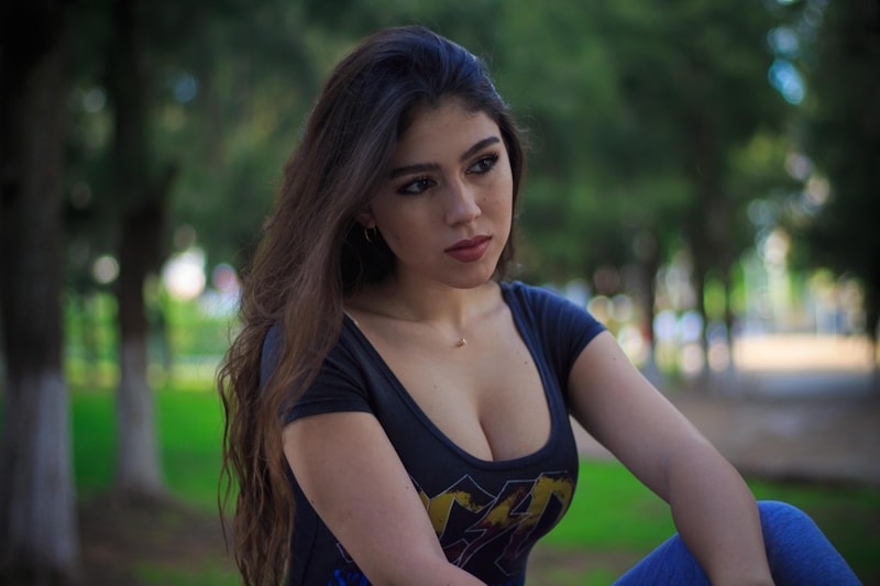 Colorful tank top beauty