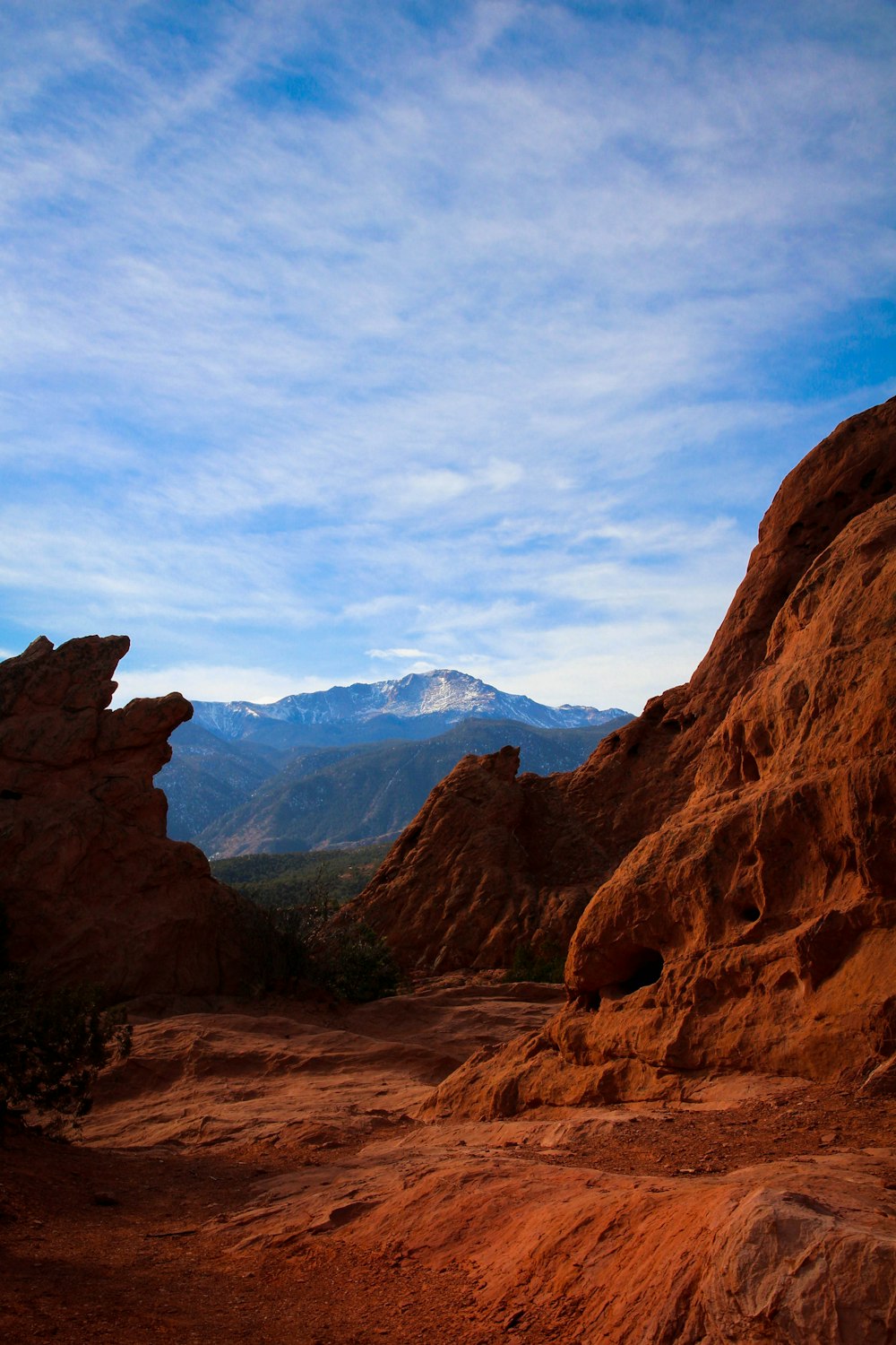 brown rocky mountain under blue sky during daytime