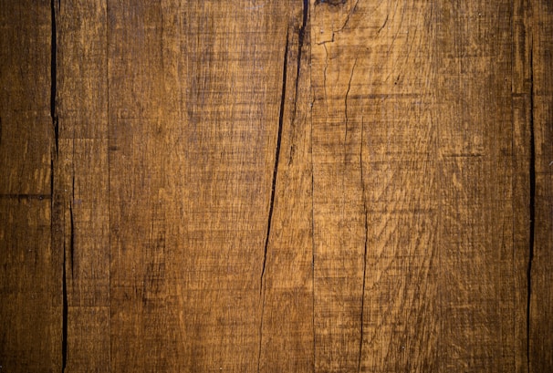 brown and black wooden surface