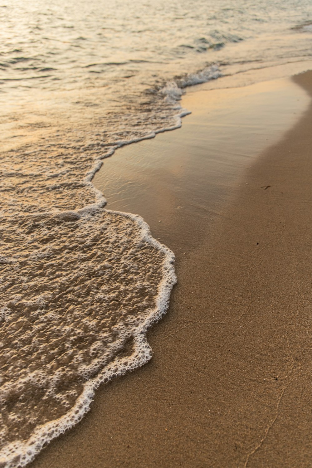 brown sand on beach during daytime