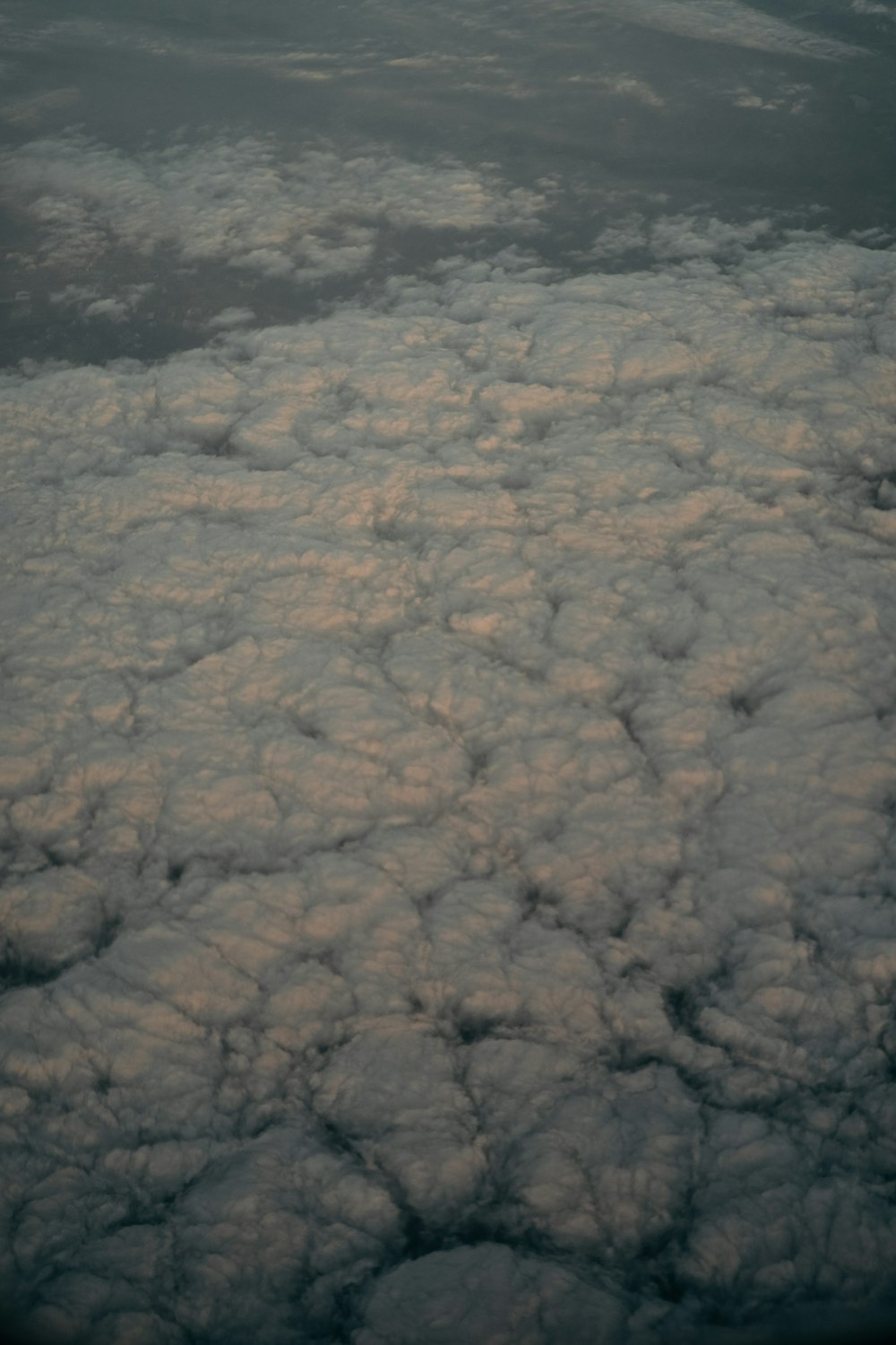 white clouds over blue sky