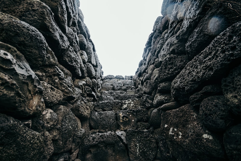 gray rock formation during daytime