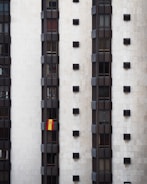 A modern apartment in a bustling Spanish city.