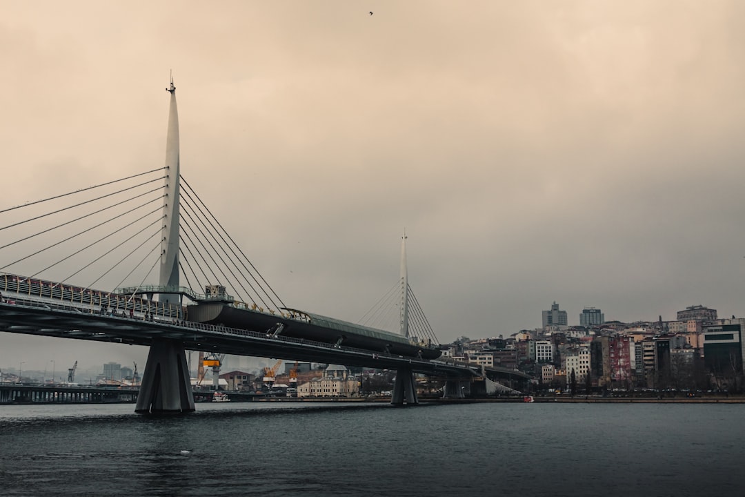Suspension bridge photo spot Haliç Körfez Caddesi