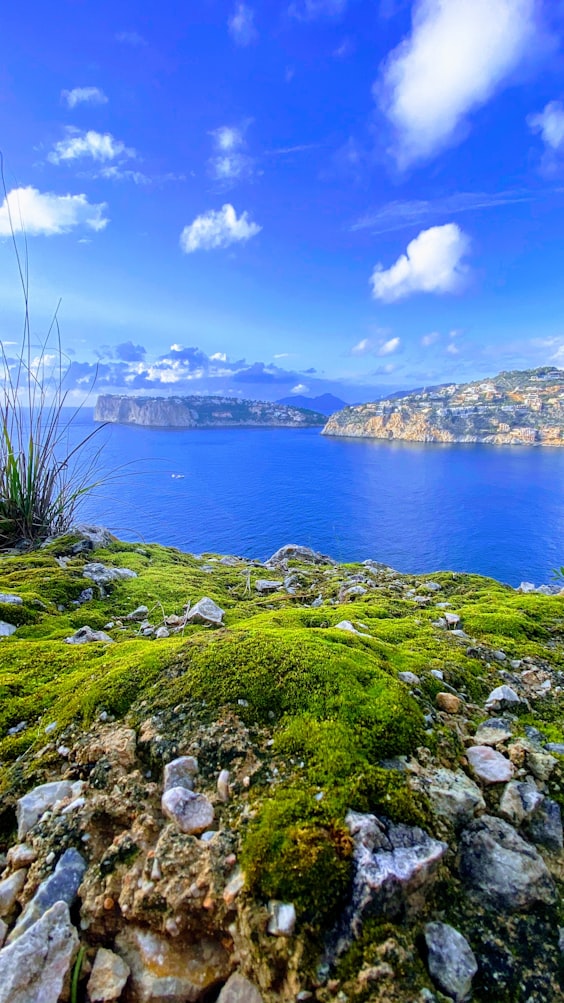 turquoise water of Cala Llombards- best snorkelling spots in Mallorca