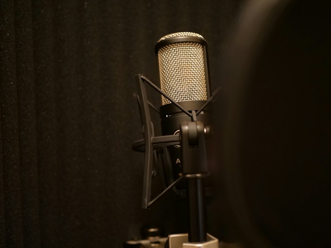 studio microphone setup