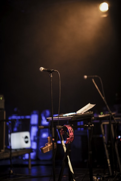 Stage ready — soul night