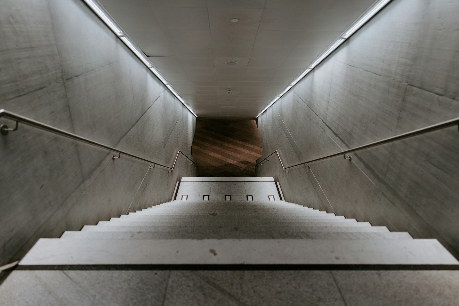 Sony FE 24mm F1.4 GM sample photo. White concrete building with photography