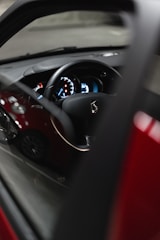 An image showing a car being evaluated for purchase.
