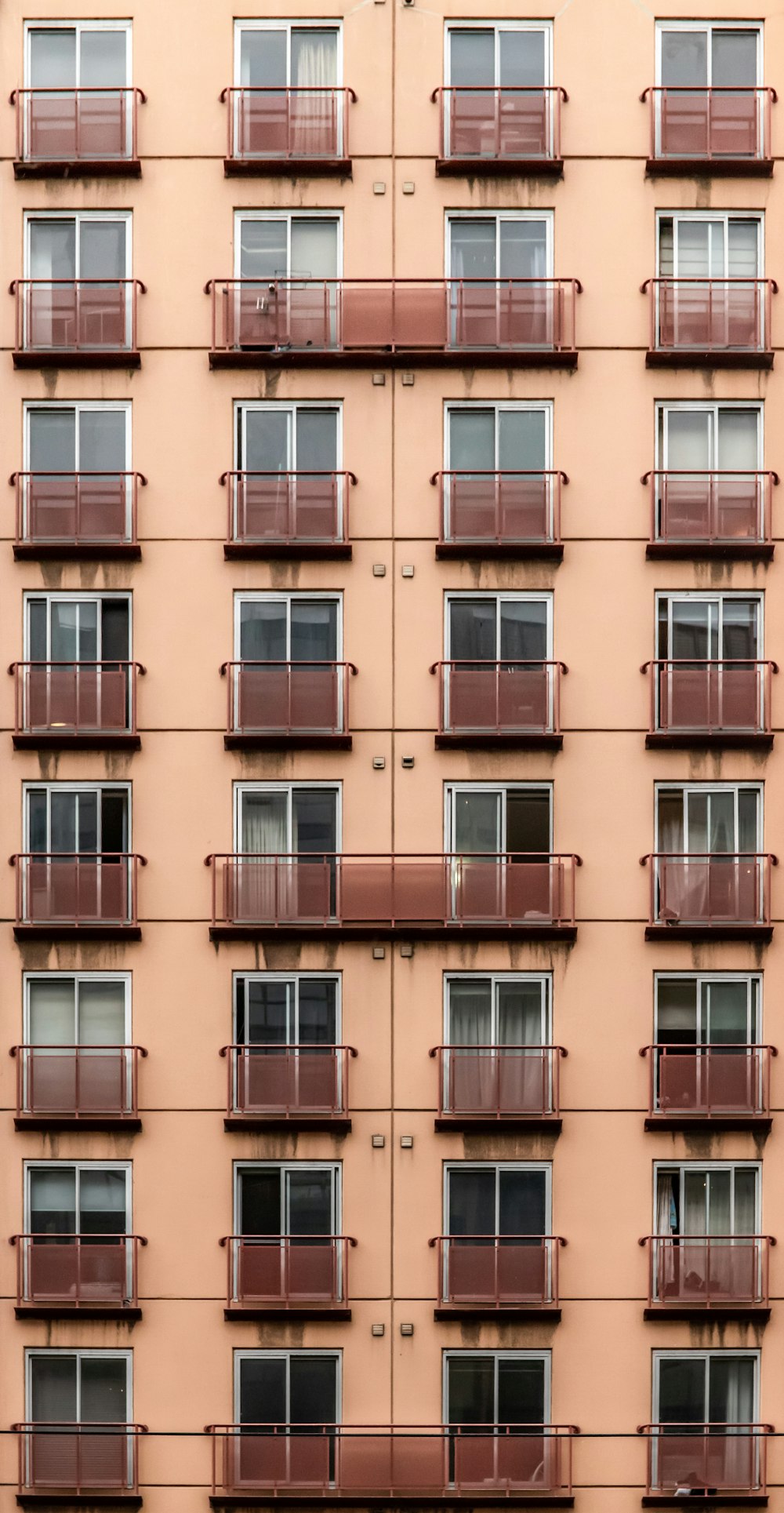 brown and white concrete building