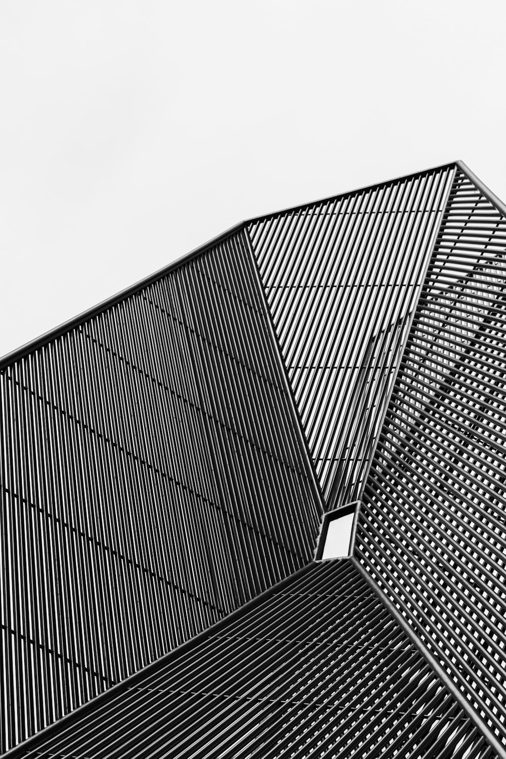 black and white building during daytime