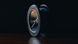 black and silver car wheel
