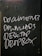 Handwritten white text on a dark green, textured surface lists the words: DOCUMENTS, DOWNLOADS, DESKTOP, and DROPBOX.
