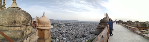 A panoramic view of a historic Turkish city visited during a Horizon Seyahat tour.